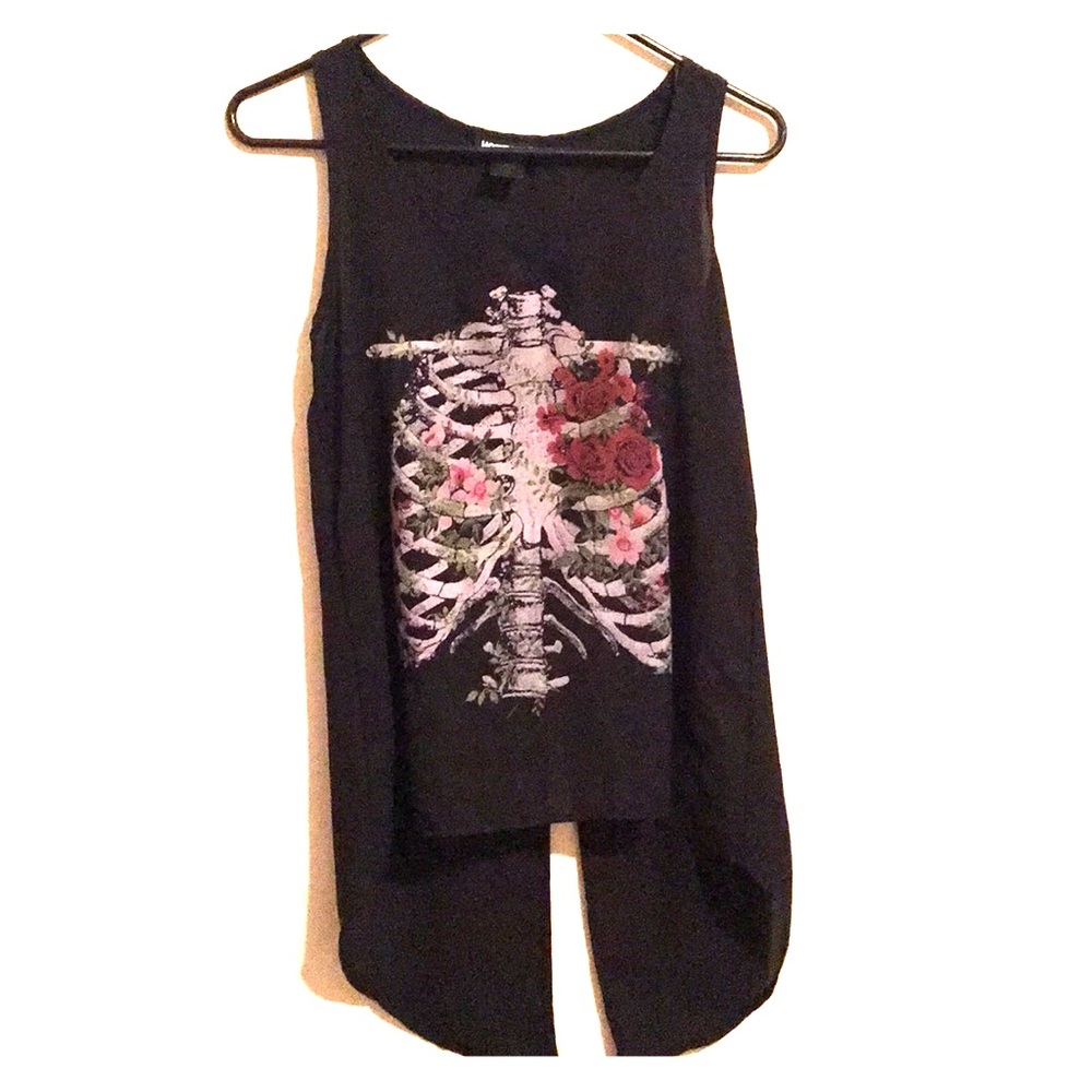 Hot Topic Ribcage Tank